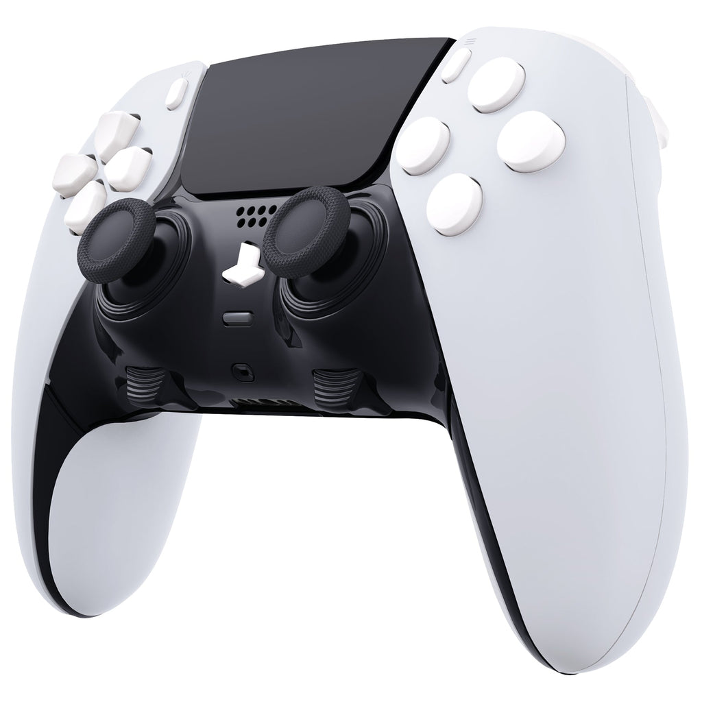 eXtremeRate Replacement Full Set Buttons Compatible with PS5 Edge Controller - White eXtremeRate