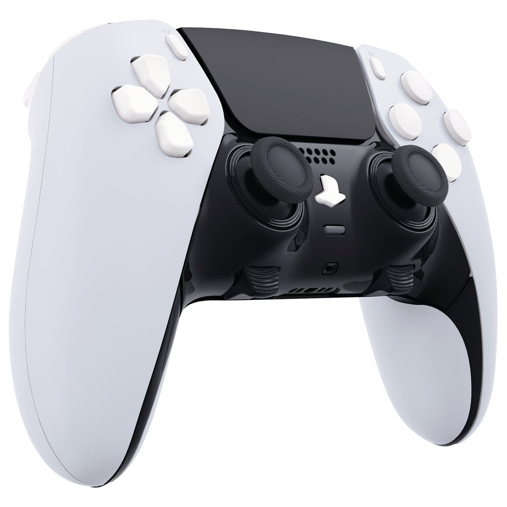 eXtremeRate Replacement Full Set Buttons Compatible with PS5 Edge Controller - White eXtremeRate