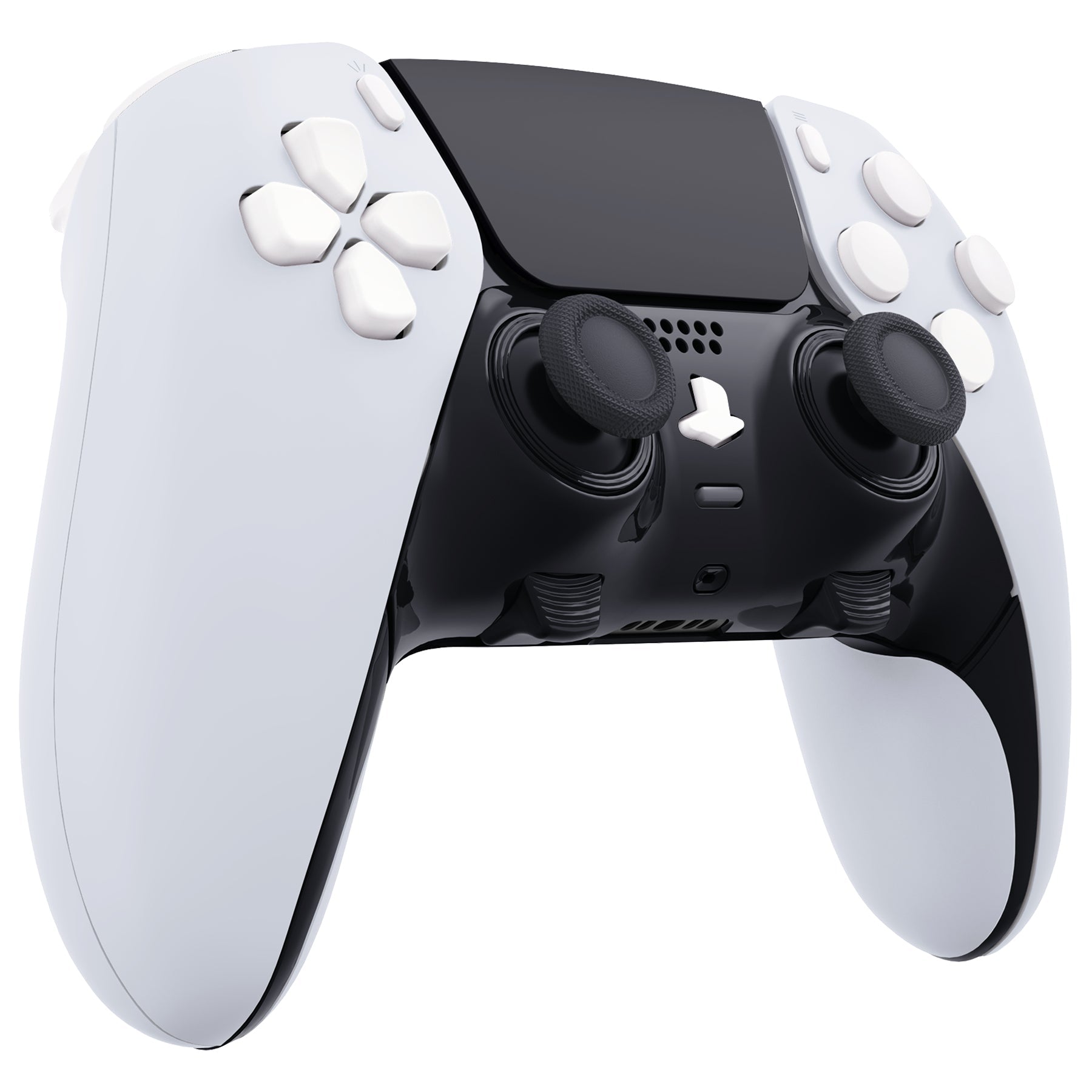eXtremeRate Replacement Full Set Buttons Compatible with PS5 Edge Controller - White eXtremeRate