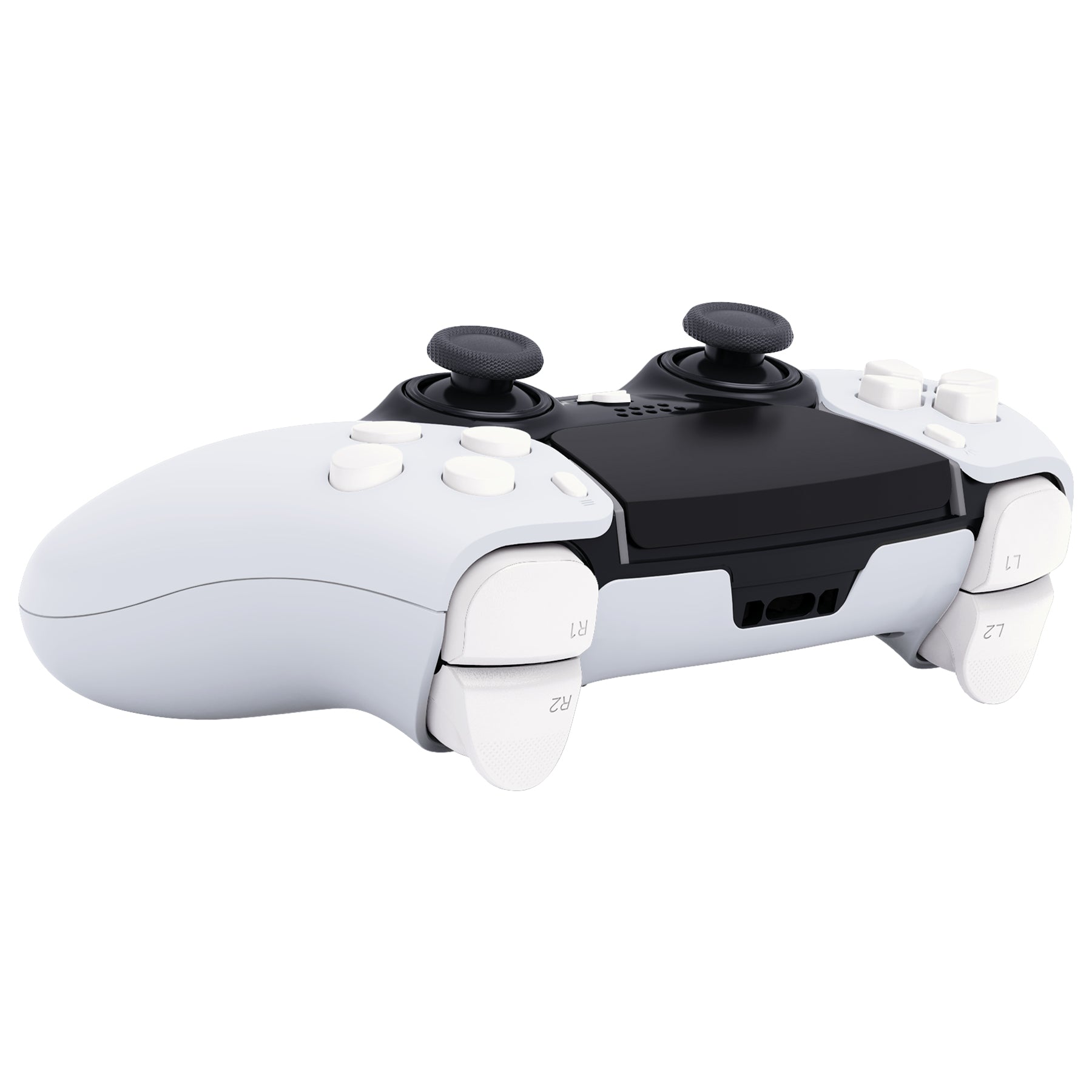 eXtremeRate Replacement Full Set Buttons Compatible with PS5 Edge Controller - White eXtremeRate