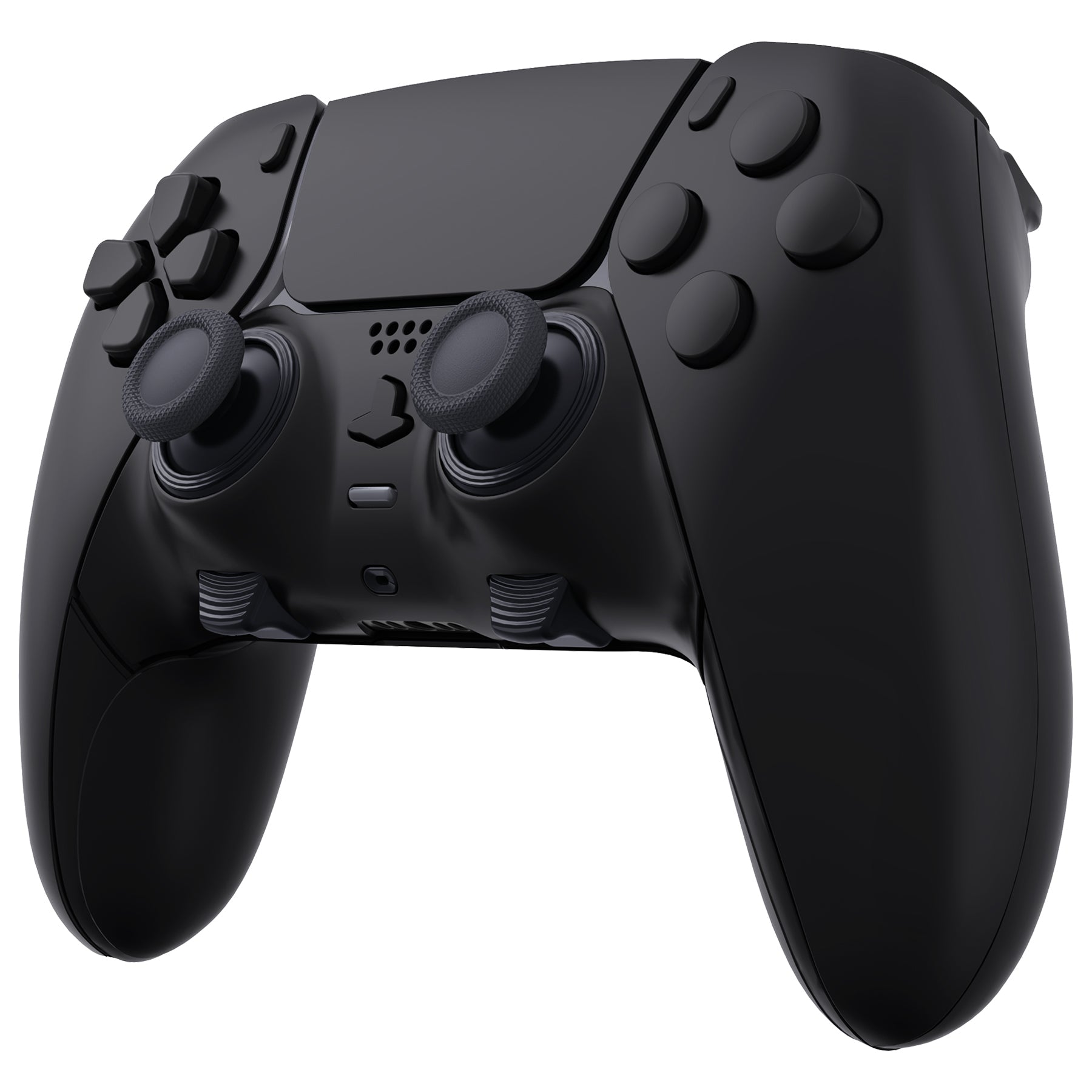 eXtremeRate Replacement Full Set Shells with Buttons Compatible with PS5 Edge Controller - Black eXtremeRate