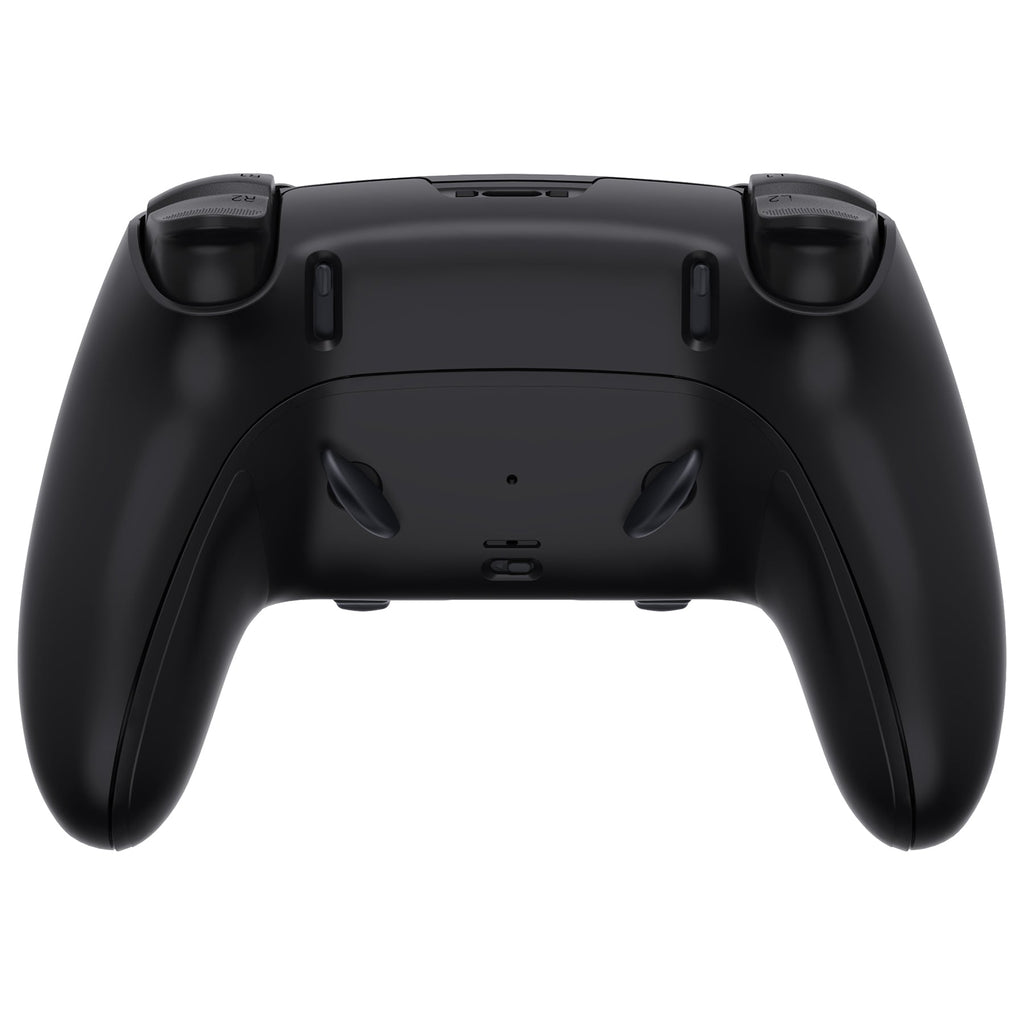 eXtremeRate Replacement Full Set Shells with Buttons Compatible with PS5 Edge Controller - Black eXtremeRate