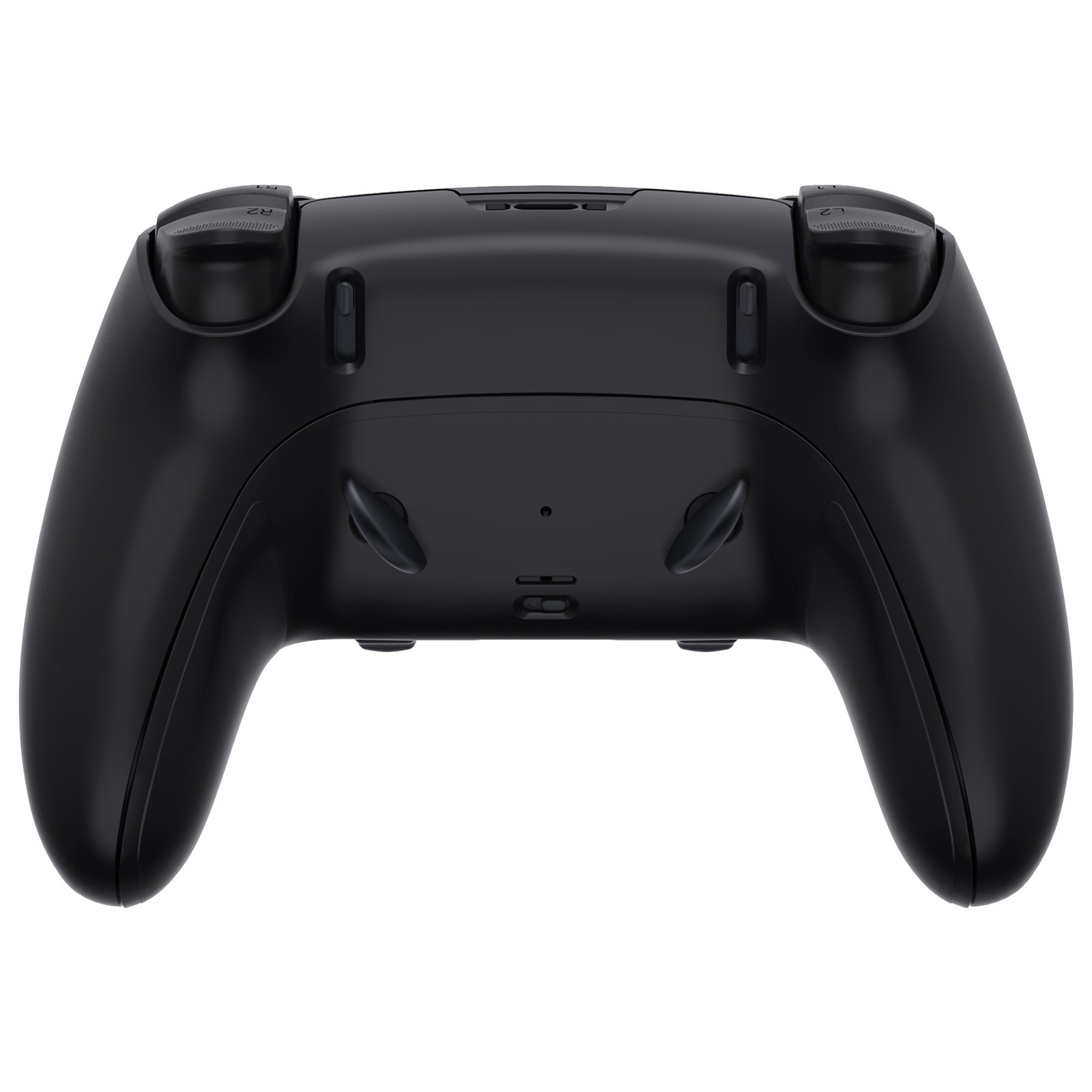 eXtremeRate Replacement Full Set Shells with Buttons Compatible with PS5 Edge Controller - Black eXtremeRate