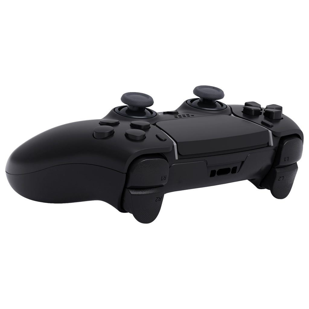 eXtremeRate Replacement Full Set Shells with Buttons Compatible with PS5 Edge Controller - Black eXtremeRate