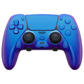 eXtremeRate Replacement Full Set Shells with Buttons Compatible with PS5 Edge Controller - Chameleon Purple Blue eXtremeRate