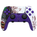 eXtremeRate Replacement Full Set Shells with Buttons Compatible with PS5 Edge Controller - Clown HAHAHA eXtremeRate