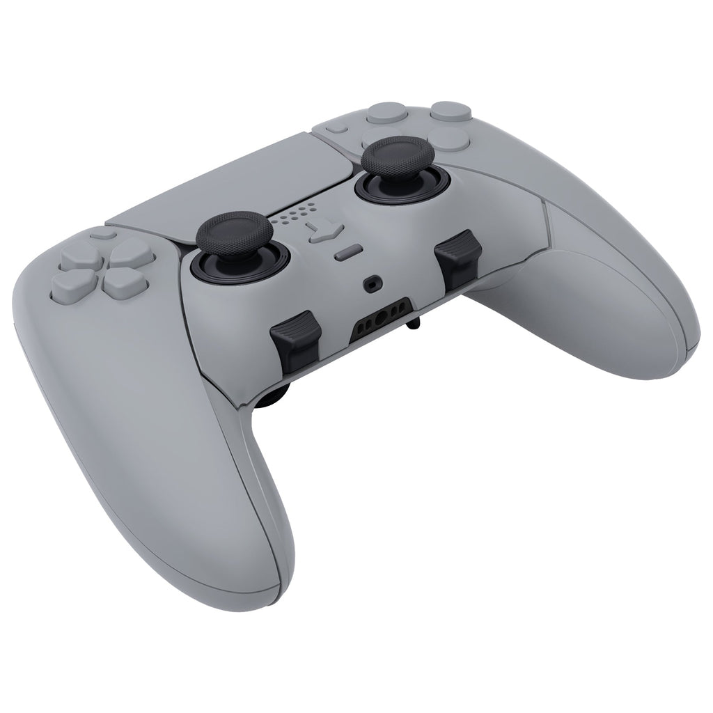 eXtremeRate Replacement Full Set Shells with Buttons Compatible with PS5 Edge Controller - New Hope Gray eXtremeRate
