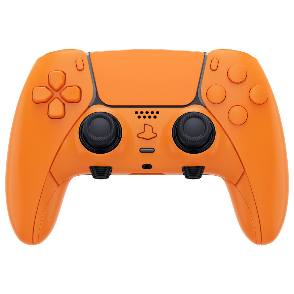eXtremeRate Replacement Full Set Shells with Buttons Compatible with PS5 Edge Controller - Royal Orange eXtremeRate