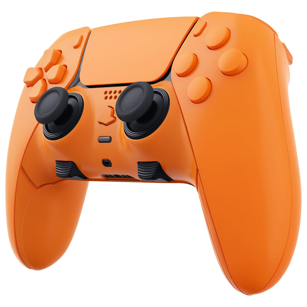 eXtremeRate Replacement Full Set Shells with Buttons Compatible with PS5 Edge Controller - Royal Orange eXtremeRate