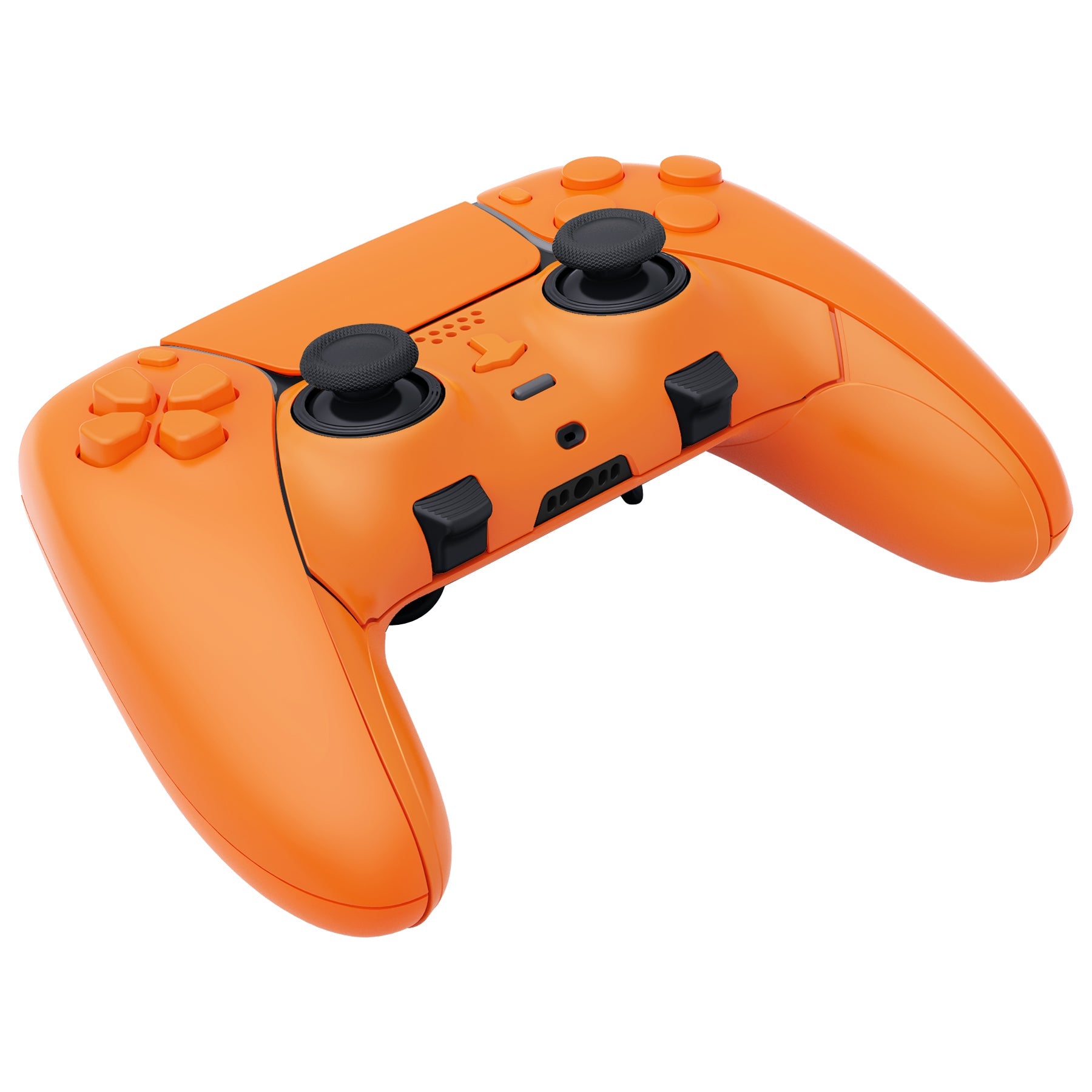 eXtremeRate Replacement Full Set Shells with Buttons Compatible with PS5 Edge Controller - Royal Orange eXtremeRate