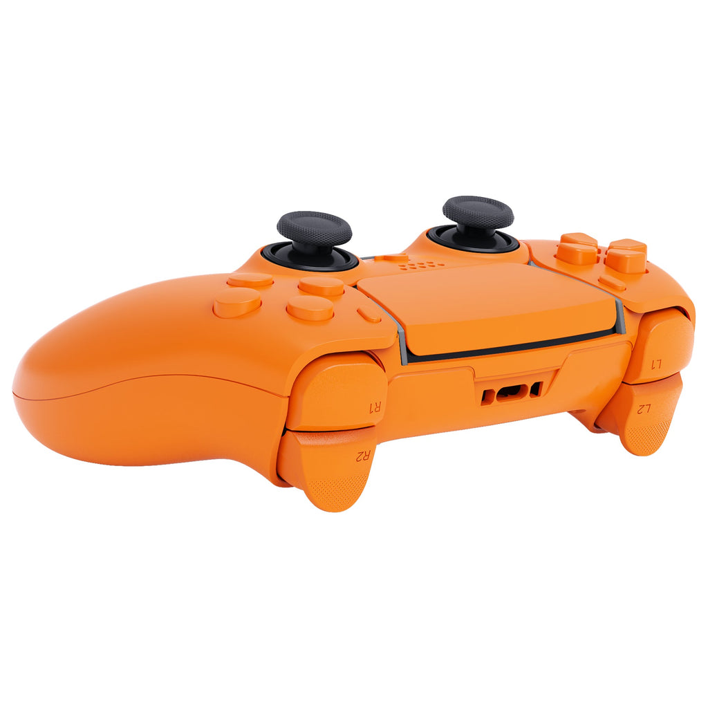 eXtremeRate Replacement Full Set Shells with Buttons Compatible with PS5 Edge Controller - Royal Orange eXtremeRate