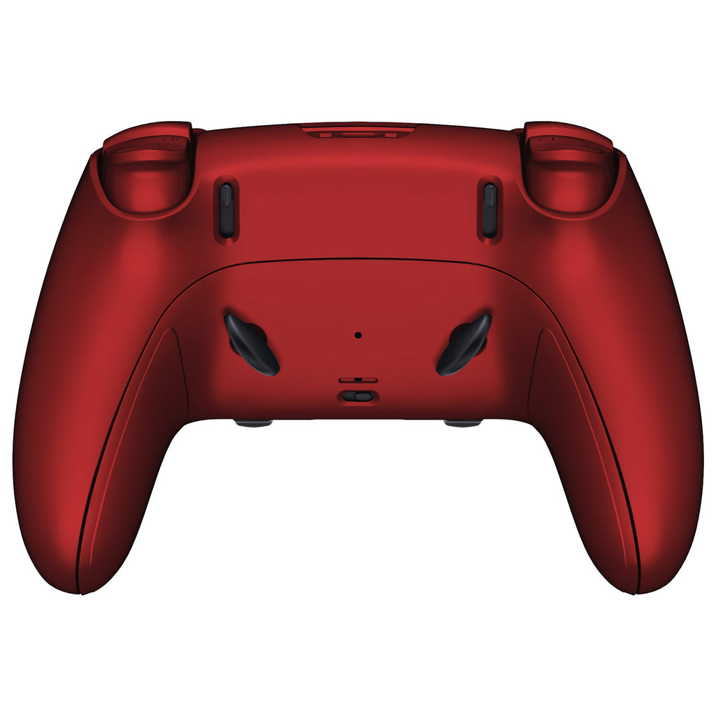 eXtremeRate Replacement Full Set Shells with Buttons Compatible with PS5 Edge Controller - Scarlet Red eXtremeRate
