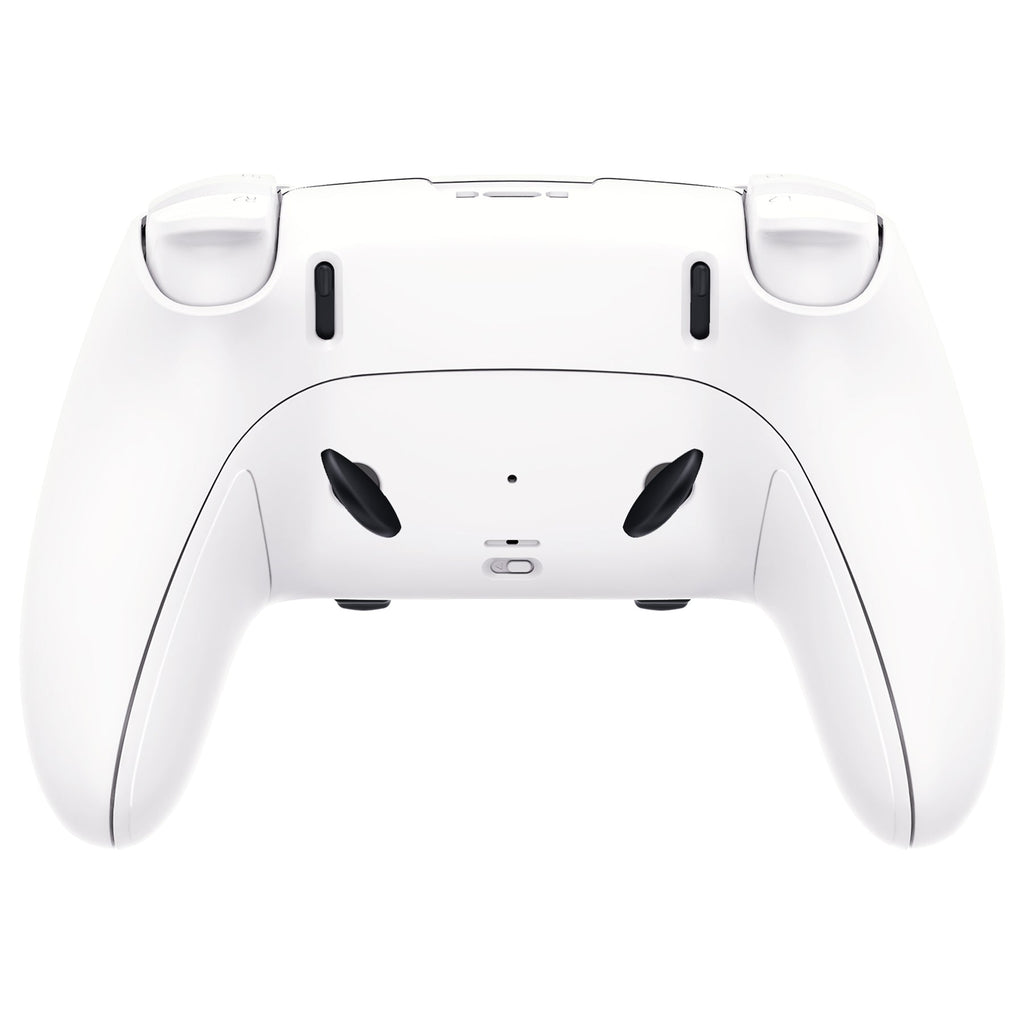 eXtremeRate Replacement Full Set Shells with Buttons Compatible with PS5 Edge Controller - White eXtremeRate