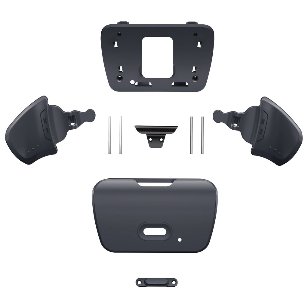eXtremeRate Replacement Redesigned K1 K2 Back Buttons for eXtremerate RISE Remap Kit, Compatible with PS5 Controller - Classic Gray eXtremeRate