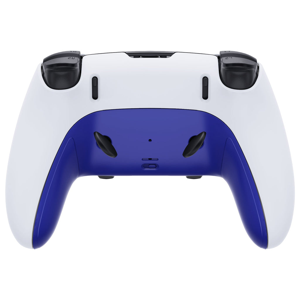eXtremeRate Replacement Top Bottom Decorative Trim Shell Compatible with PS5 Edge Controller - Dream Blue eXtremeRate