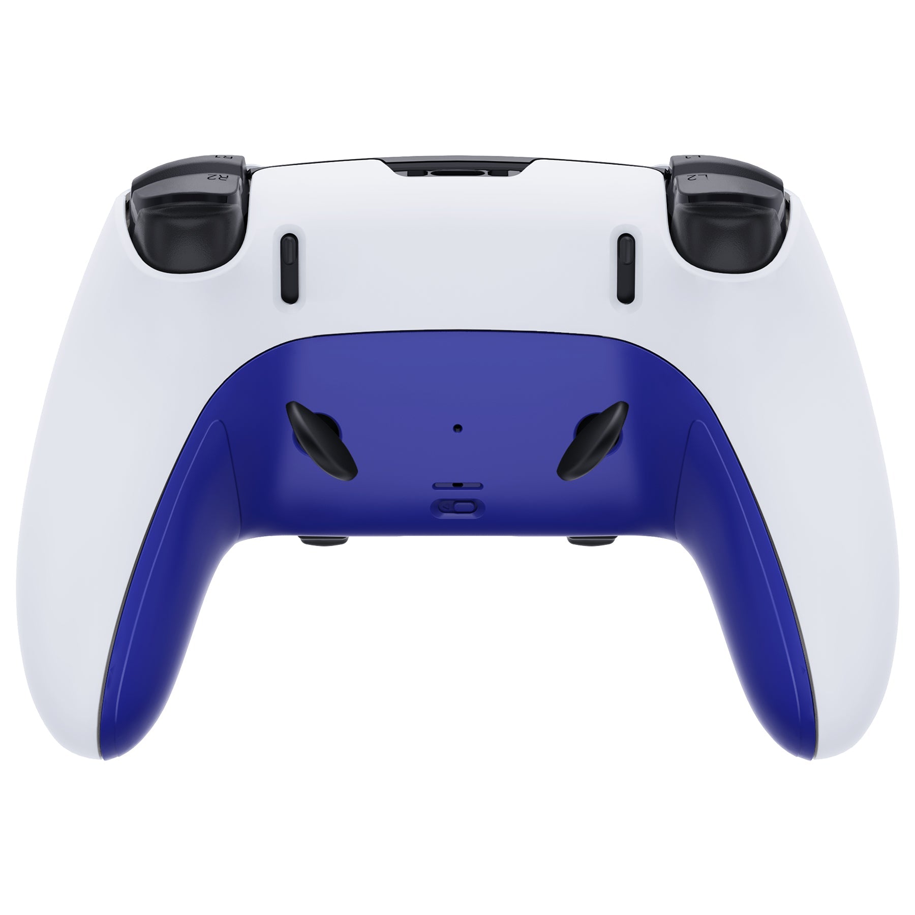 eXtremeRate Replacement Top Bottom Decorative Trim Shell Compatible with PS5 Edge Controller - Dream Blue eXtremeRate