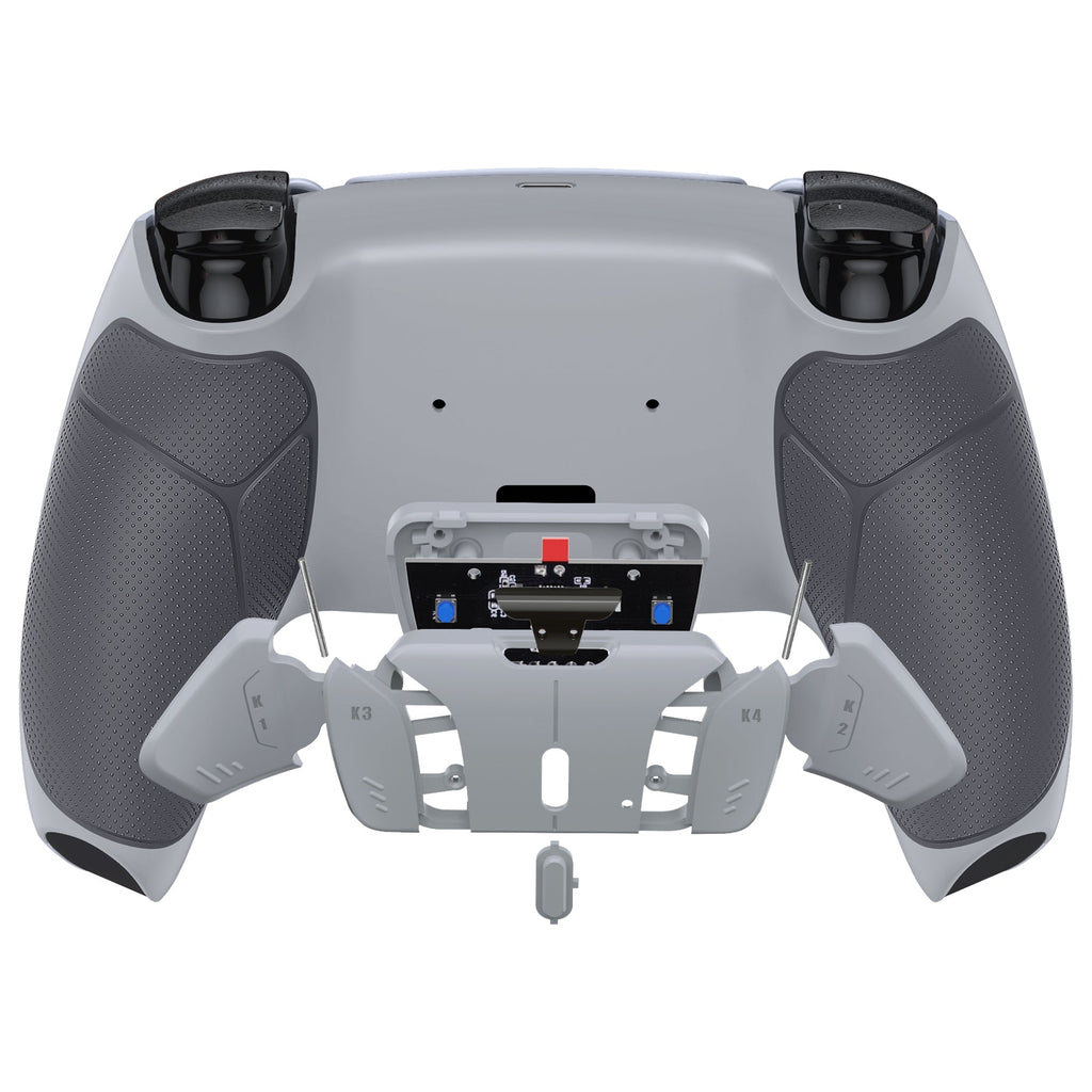eXtremeRate Remappable RISE4 Remap Kit for PS5 Controller BDM-010/020 - Rubberized Classic Gray eXtremeRate
