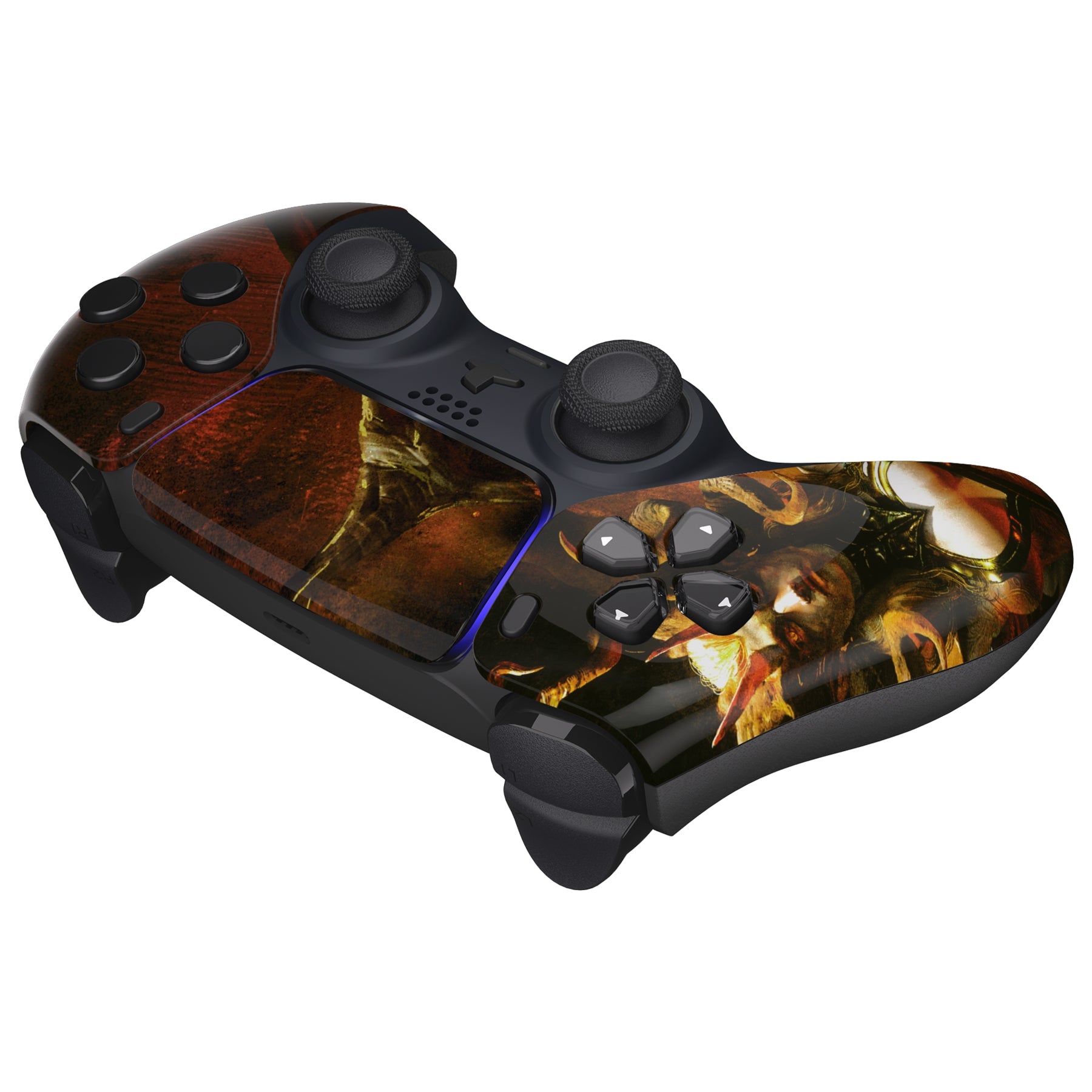 eXtremeRate Replacement Front Housing Shell with Touchpad Compatible with PS5 Controller BDM-010/020/030/040/050 - The Lilith eXtremeRate