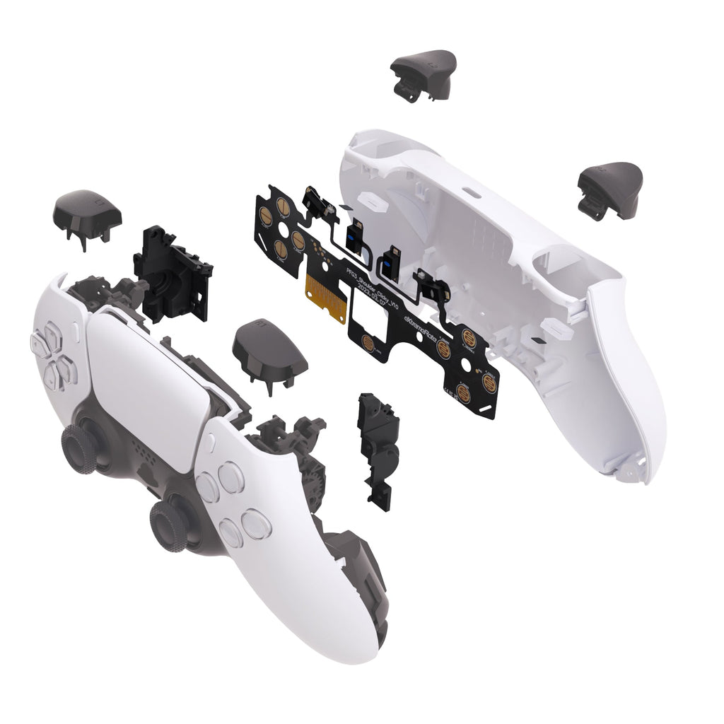 eXtremeRate Shoulder Buttons Micro Switch - Light Version Clicky Hair Trigger Kit for PS5 Controller BDM-030 eXtremeRate