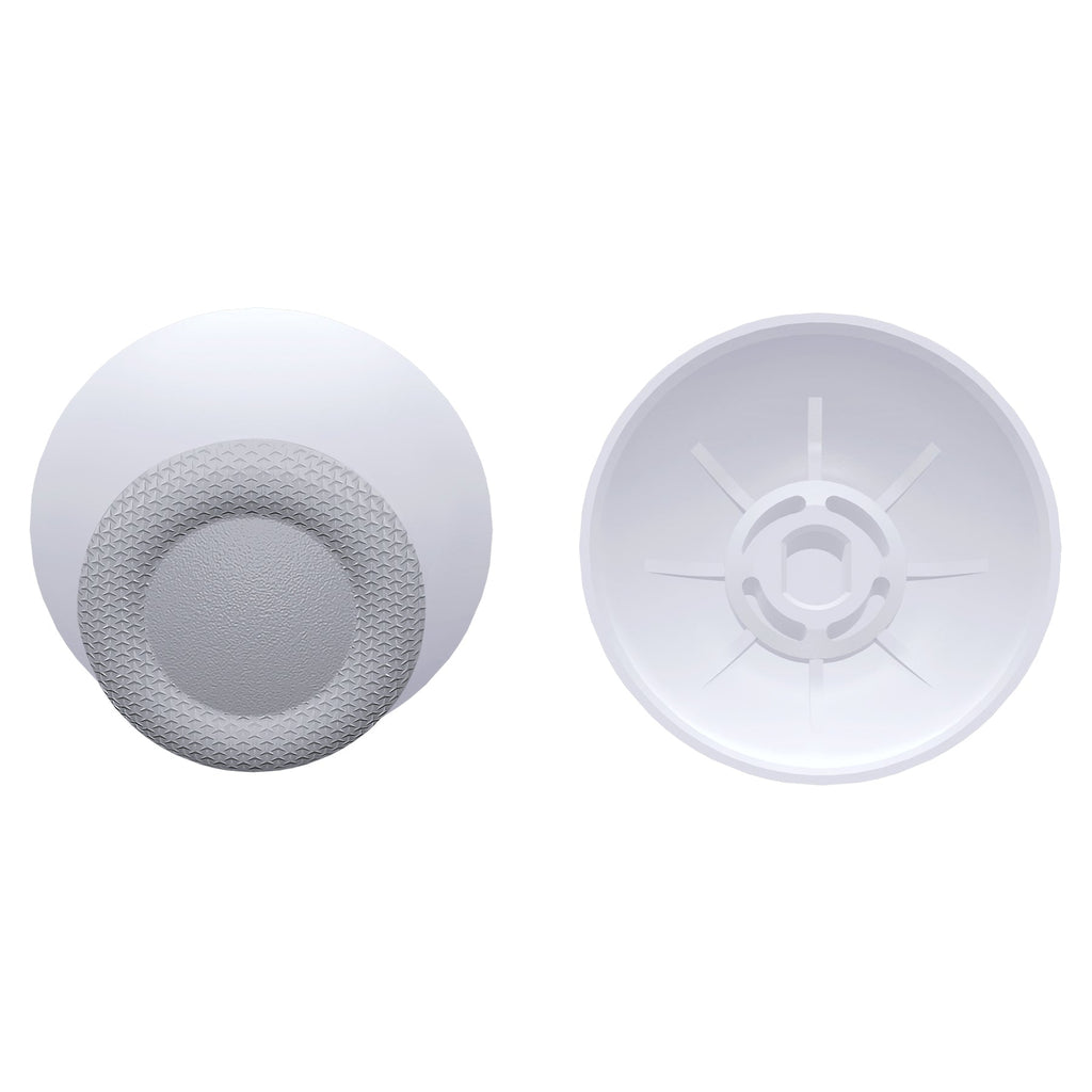 eXtremeRate Replacement Dual-Color Thumbsticks Analog Stick Joystick Compatible with PS5 & PS4 All Model Controller - Solid White & New Hope Gray eXtremeRate