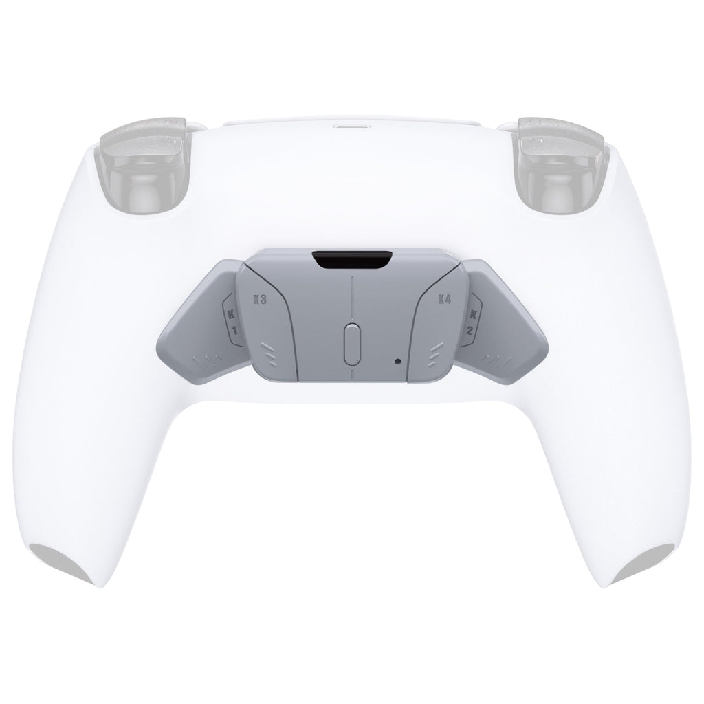 eXtremeRate Turn RISE to RISE4 Kit – Redesigned K1 K2 K3 K4 Back Buttons Housing & Remap PCB Board for eXtremeRate RISE & RISE4 Remap kit, Compatible with PS5 Controller - New Hope Gray eXtremeRate