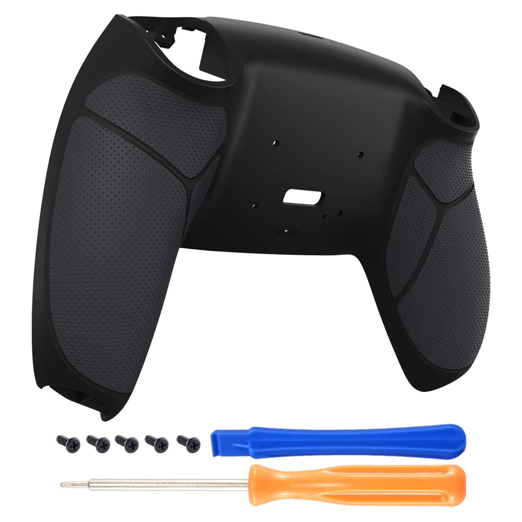 eXtremeRate Performance Grip Redesigned Back Shell for eXtremeRate RISE Remap Kit, Compatible with PS5 Controller - Rubberized Black eXtremeRate