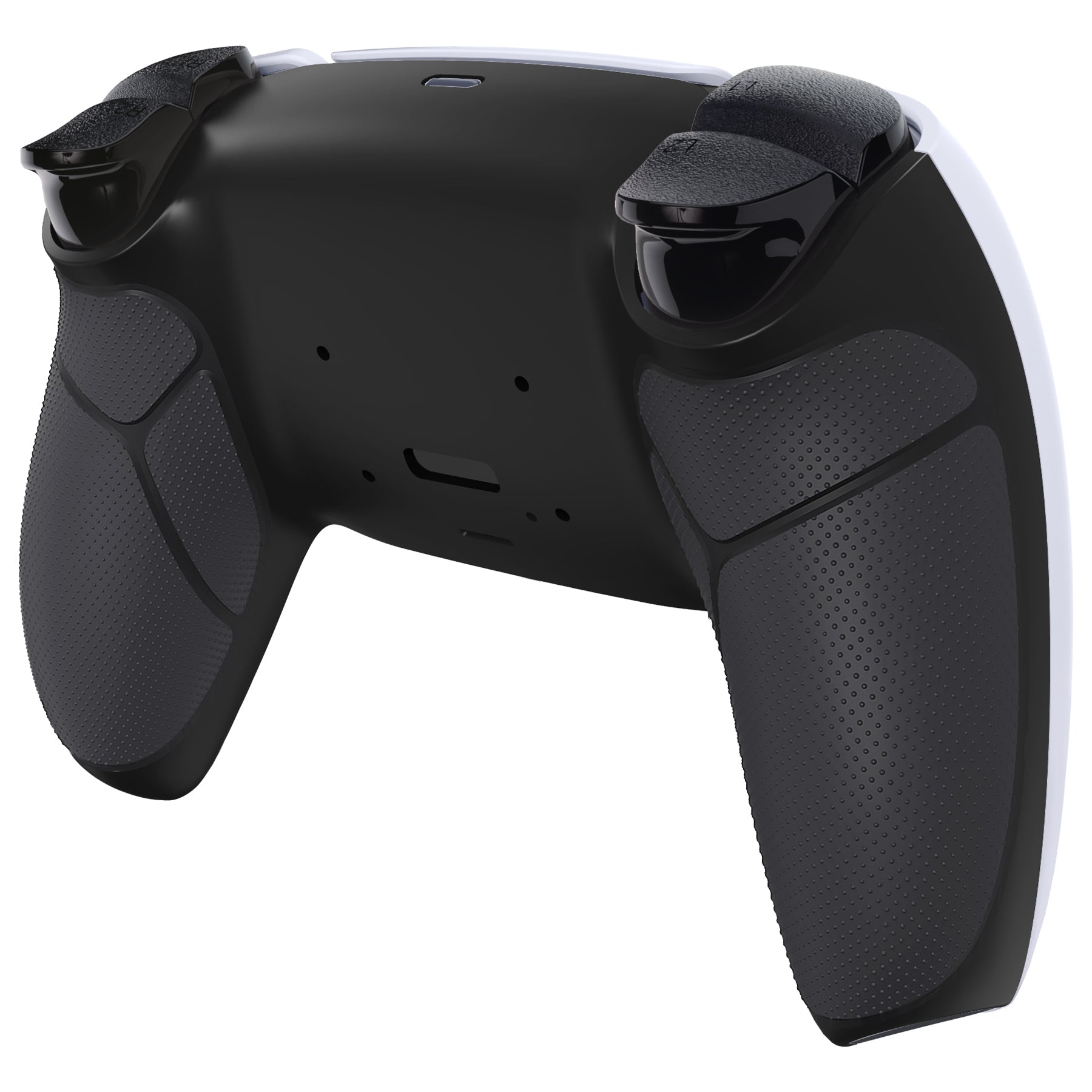 eXtremeRate Performance Grip Redesigned Back Shell for eXtremeRate RISE Remap Kit, Compatible with PS5 Controller - Rubberized Black eXtremeRate