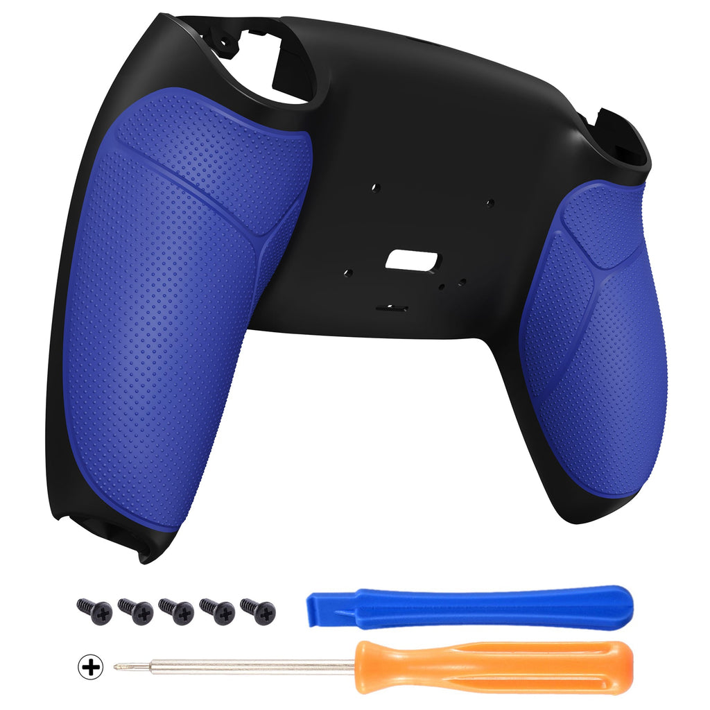 eXtremeRate Performance Grip Redesigned Back Shell for eXtremeRate RISE Remap Kit, Compatible with PS5 Controller - Rubberized Blue eXtremeRate