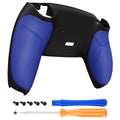 eXtremeRate Performance Grip Redesigned Back Shell for eXtremeRate RISE Remap Kit, Compatible with PS5 Controller - Rubberized Blue eXtremeRate