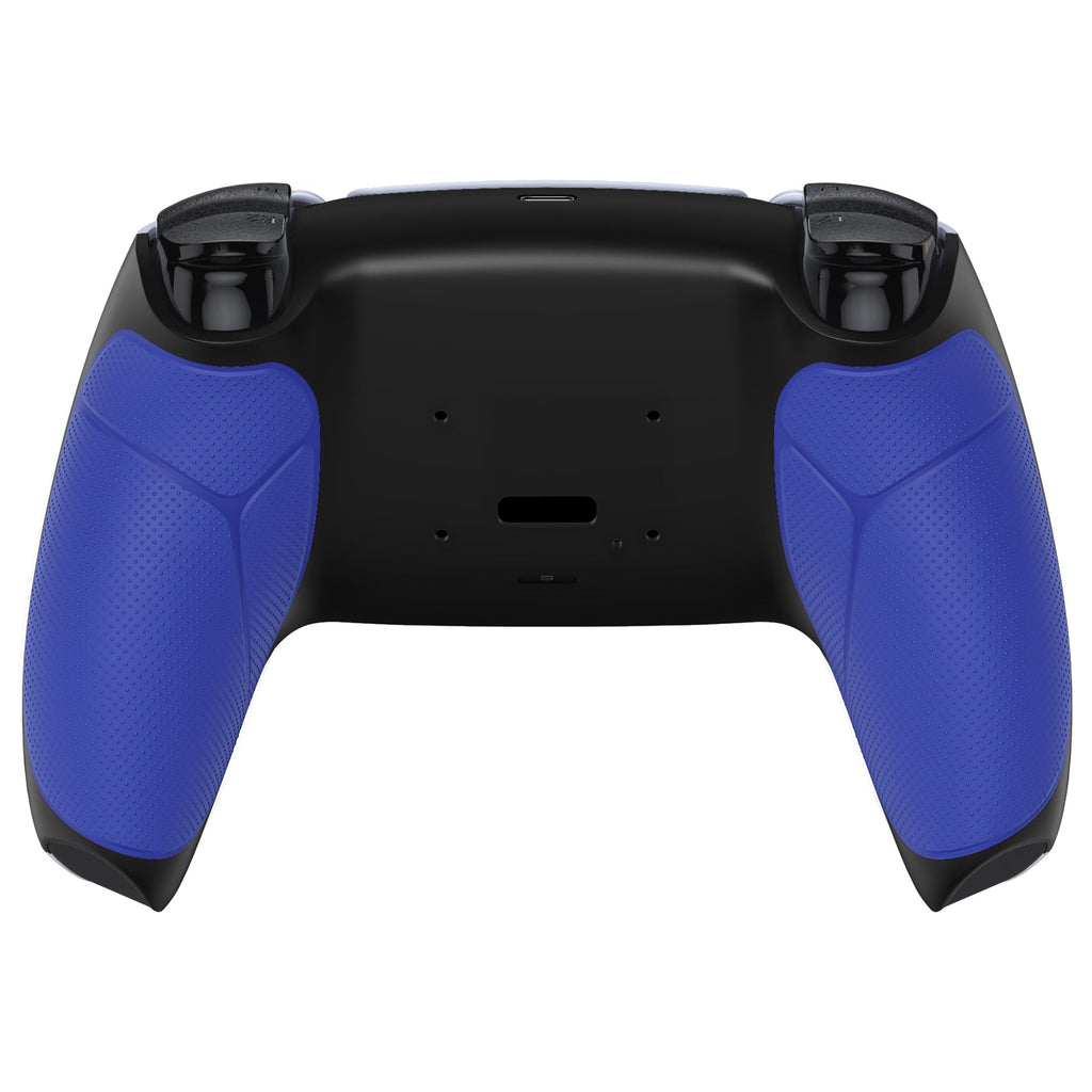 eXtremeRate Performance Grip Redesigned Back Shell for eXtremeRate RISE Remap Kit, Compatible with PS5 Controller - Rubberized Blue eXtremeRate