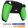 eXtremeRate Performance Grip Redesigned Back Shell for eXtremeRate RISE Remap Kit, Compatible with PS5 Controller - Rubberized Green eXtremeRate