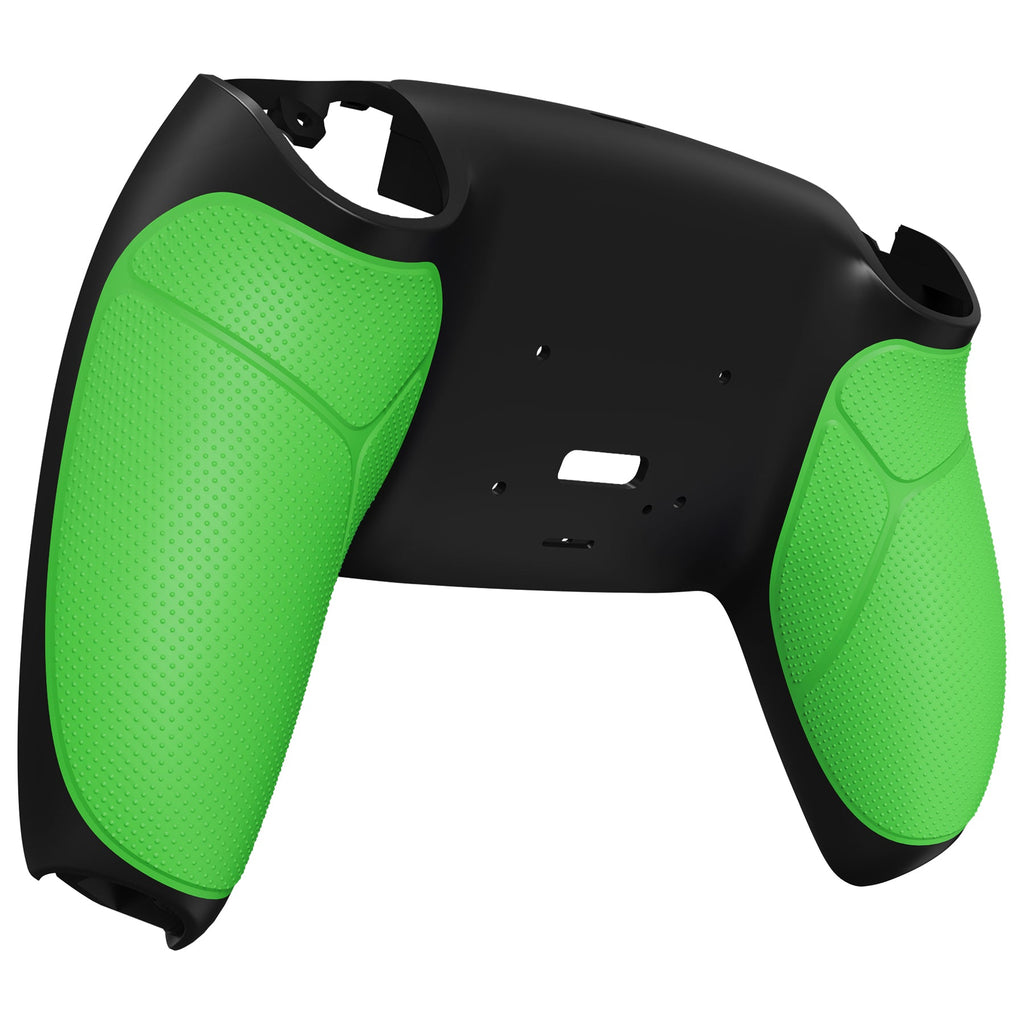 eXtremeRate Performance Grip Redesigned Back Shell for eXtremeRate RISE Remap Kit, Compatible with PS5 Controller - Rubberized Green eXtremeRate