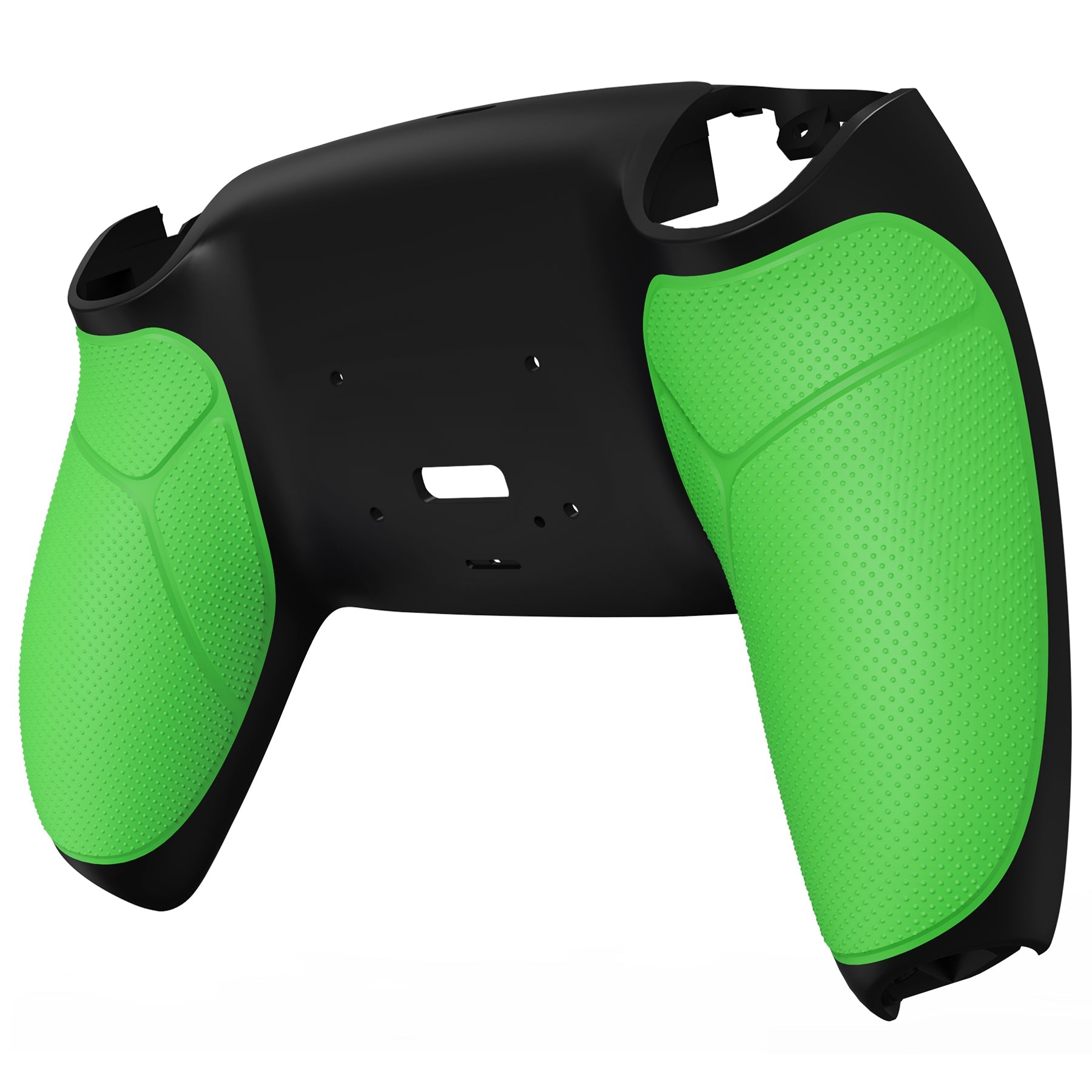 eXtremeRate Performance Grip Redesigned Back Shell for eXtremeRate RISE Remap Kit, Compatible with PS5 Controller - Rubberized Green eXtremeRate