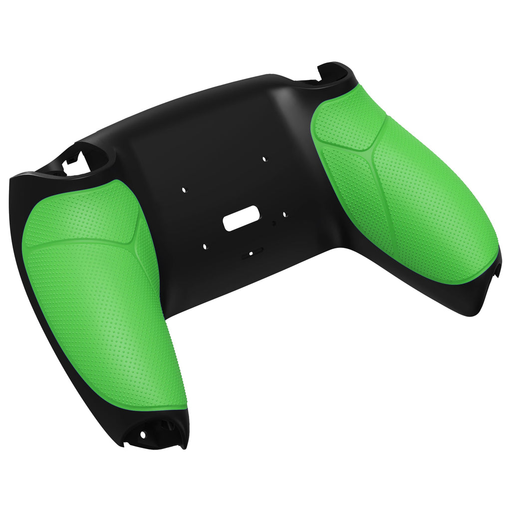 eXtremeRate Performance Grip Redesigned Back Shell for eXtremeRate RISE Remap Kit, Compatible with PS5 Controller - Rubberized Green eXtremeRate