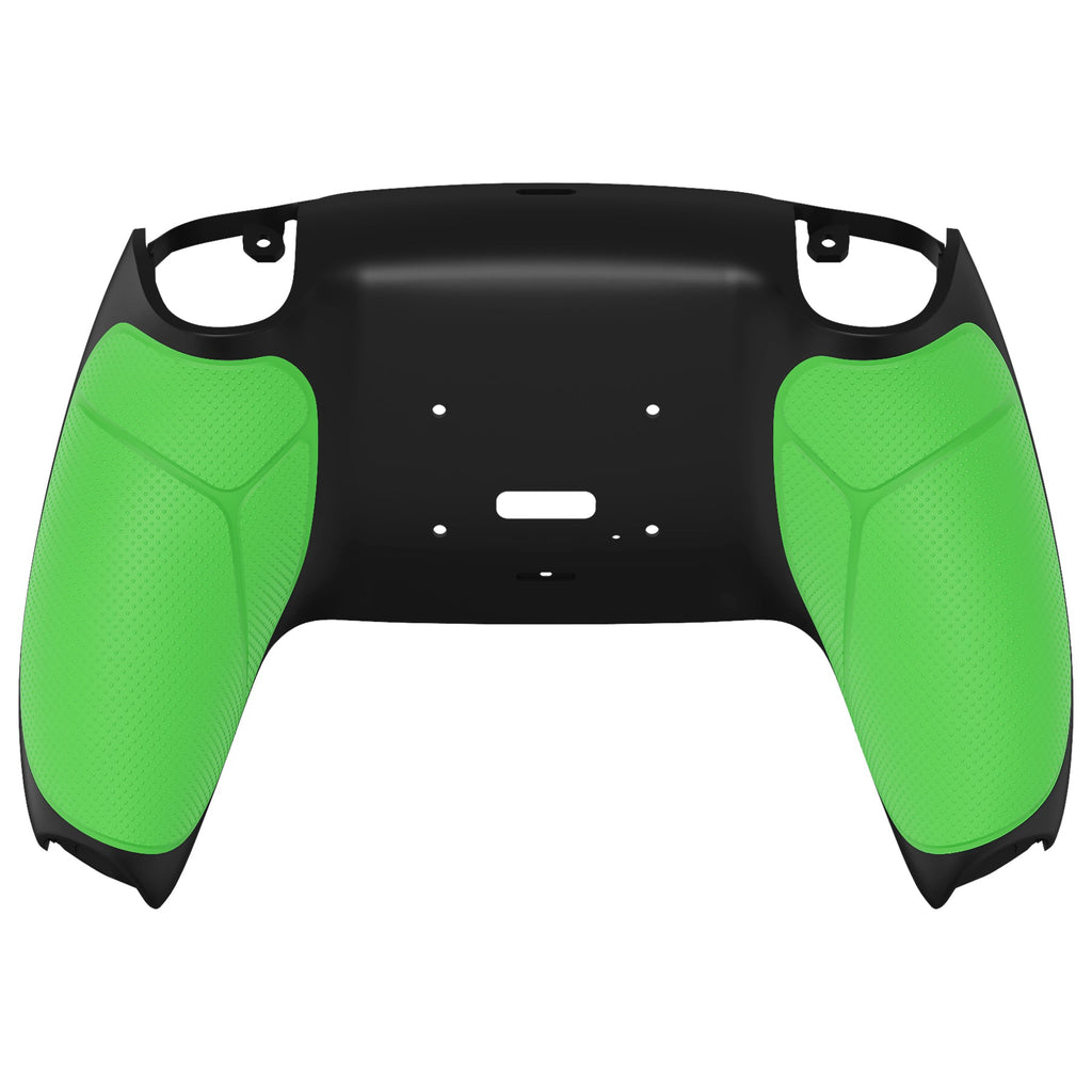 eXtremeRate Performance Grip Redesigned Back Shell for eXtremeRate RISE Remap Kit, Compatible with PS5 Controller - Rubberized Green eXtremeRate