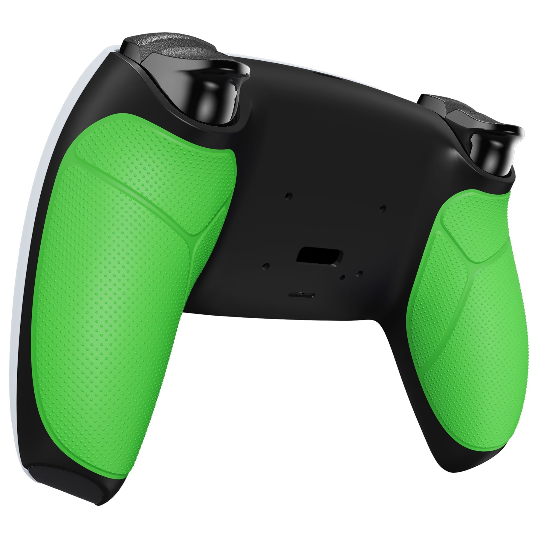 eXtremeRate Performance Grip Redesigned Back Shell for eXtremeRate RISE Remap Kit, Compatible with PS5 Controller - Rubberized Green eXtremeRate