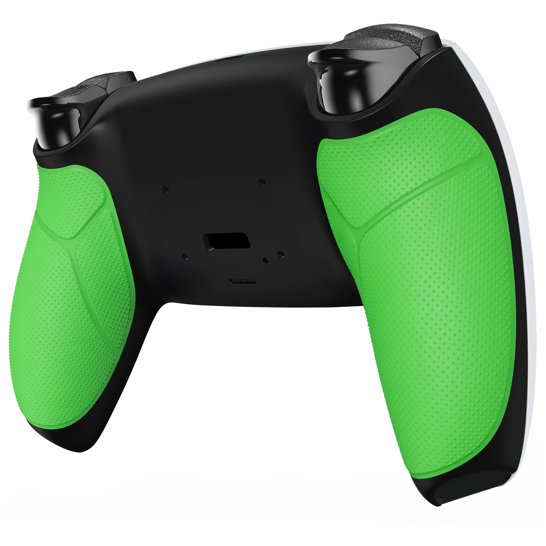 eXtremeRate Performance Grip Redesigned Back Shell for eXtremeRate RISE Remap Kit, Compatible with PS5 Controller - Rubberized Green eXtremeRate