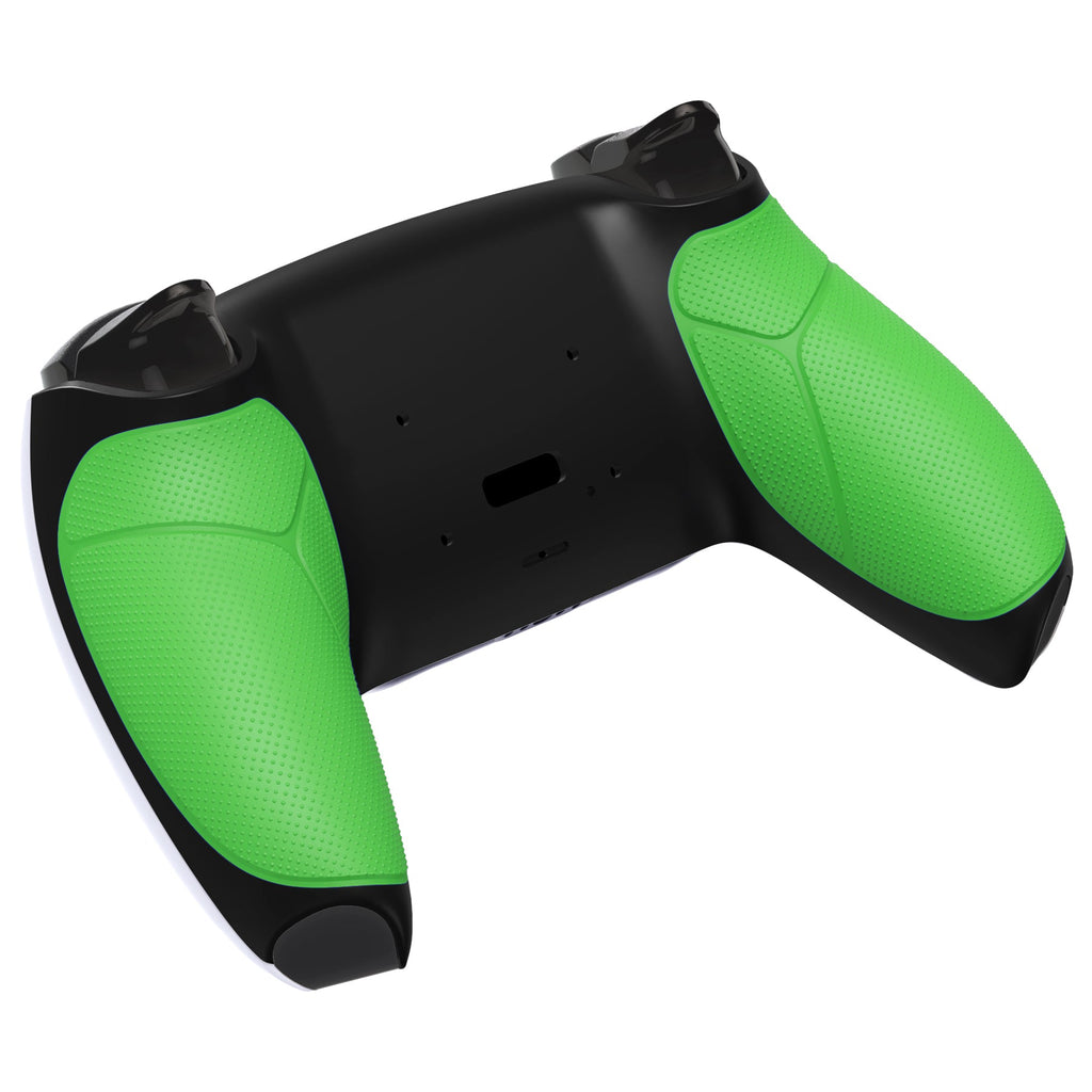eXtremeRate Performance Grip Redesigned Back Shell for eXtremeRate RISE Remap Kit, Compatible with PS5 Controller - Rubberized Green eXtremeRate
