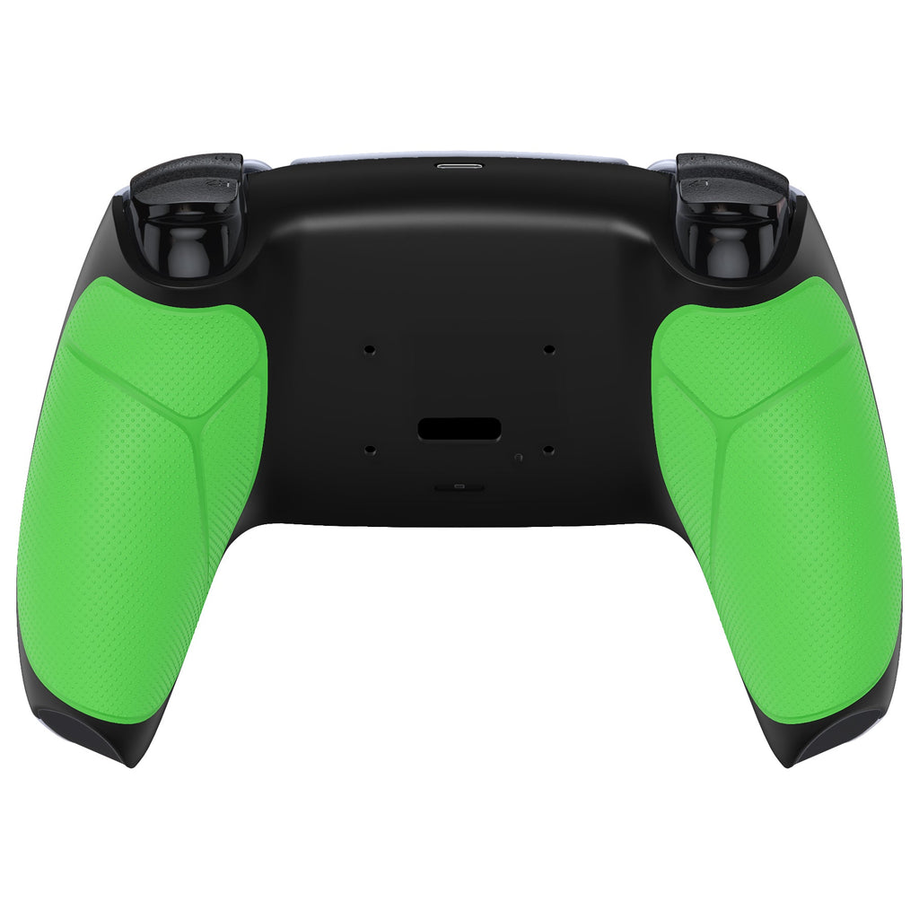 eXtremeRate Performance Grip Redesigned Back Shell for eXtremeRate RISE Remap Kit, Compatible with PS5 Controller - Rubberized Green eXtremeRate