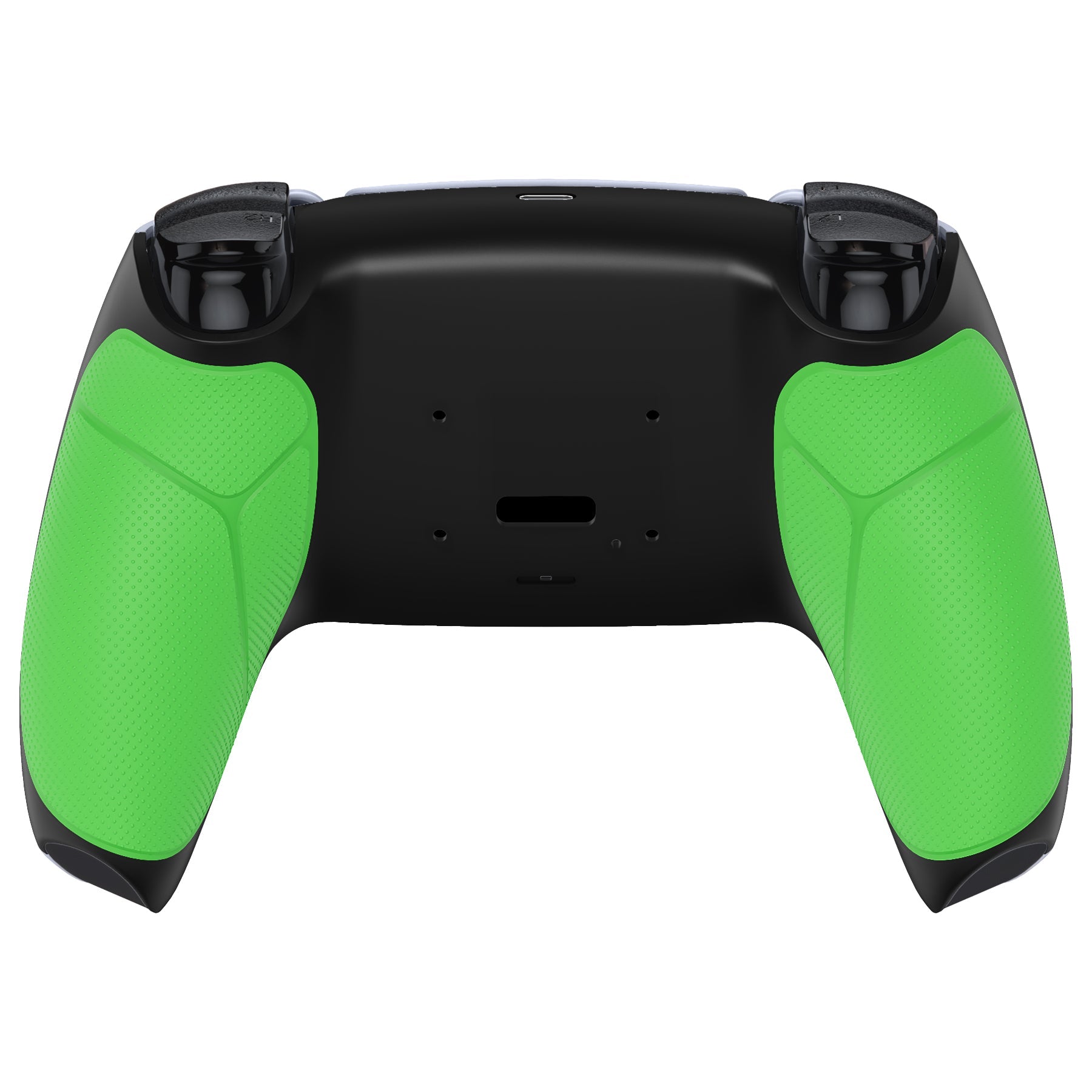 eXtremeRate Performance Grip Redesigned Back Shell for eXtremeRate RISE Remap Kit, Compatible with PS5 Controller - Rubberized Green eXtremeRate
