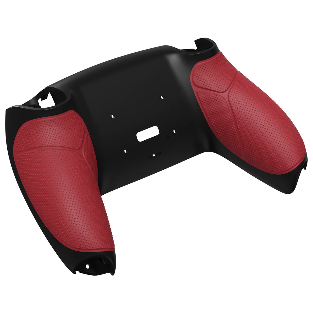 eXtremeRate Performance Grip Redesigned Back Shell for eXtremeRate RISE Remap Kit, Compatible with PS5 Controller - Rubberized Red eXtremeRate