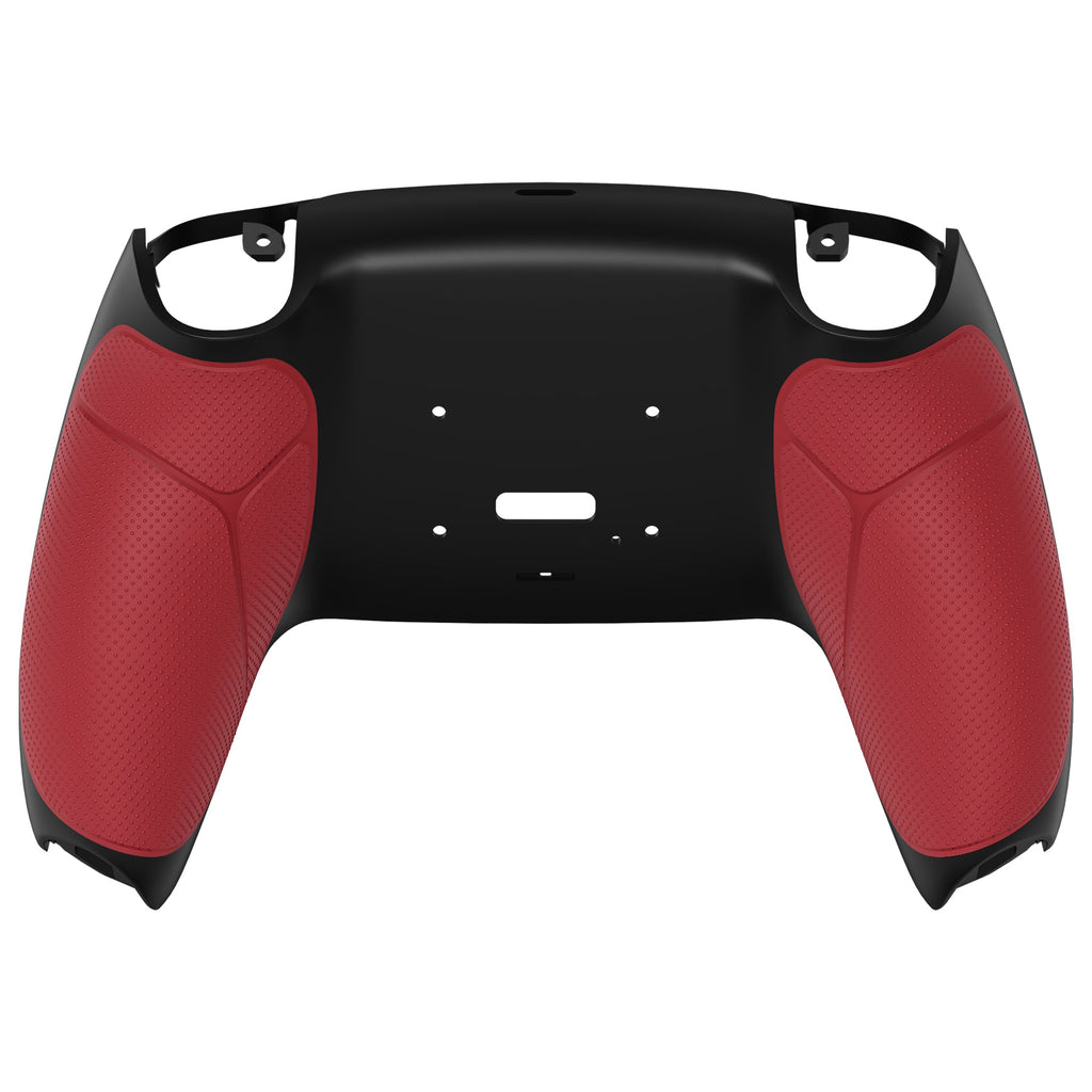 eXtremeRate Performance Grip Redesigned Back Shell for eXtremeRate RISE Remap Kit, Compatible with PS5 Controller - Rubberized Red eXtremeRate