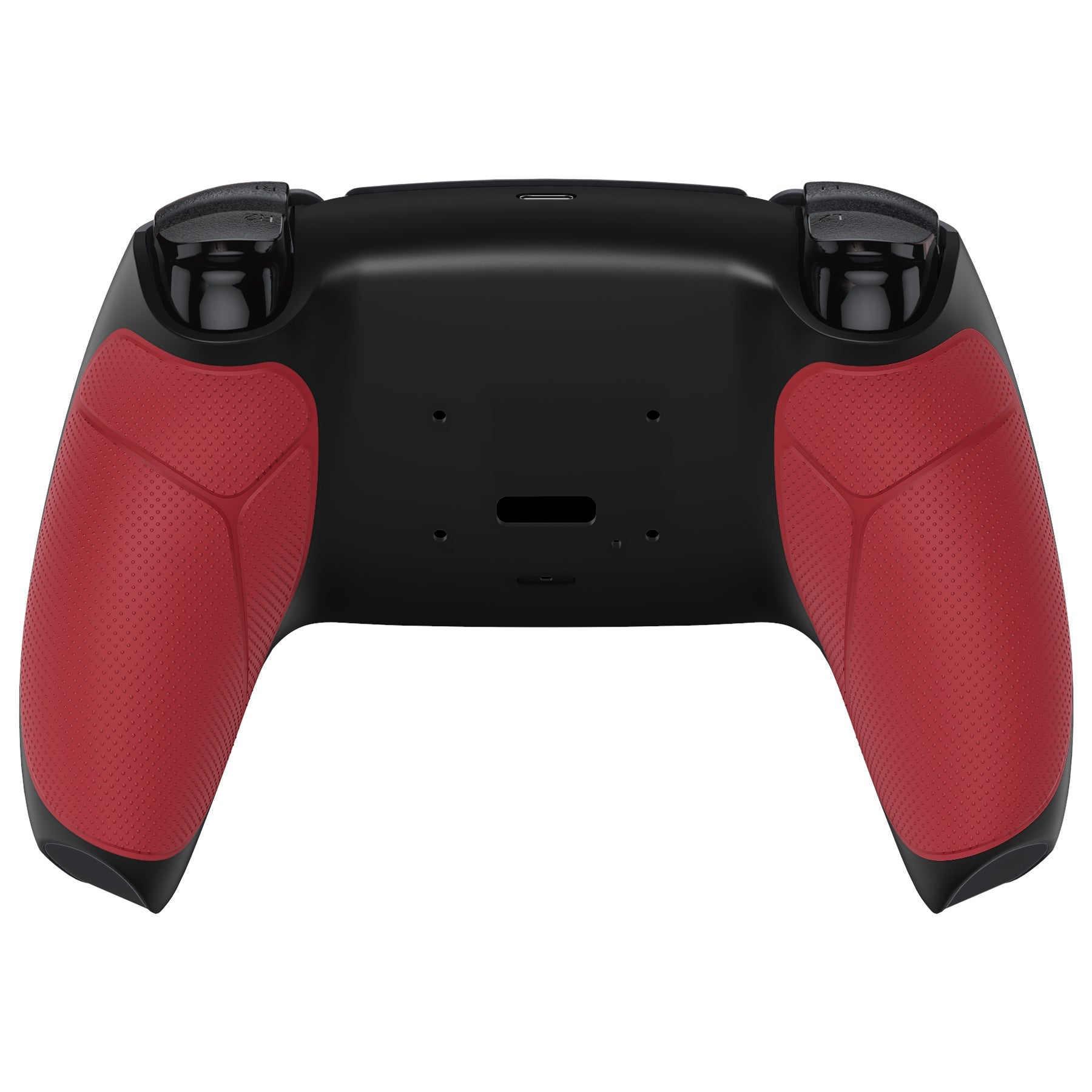 eXtremeRate Performance Grip Redesigned Back Shell for eXtremeRate RISE Remap Kit, Compatible with PS5 Controller - Rubberized Red eXtremeRate