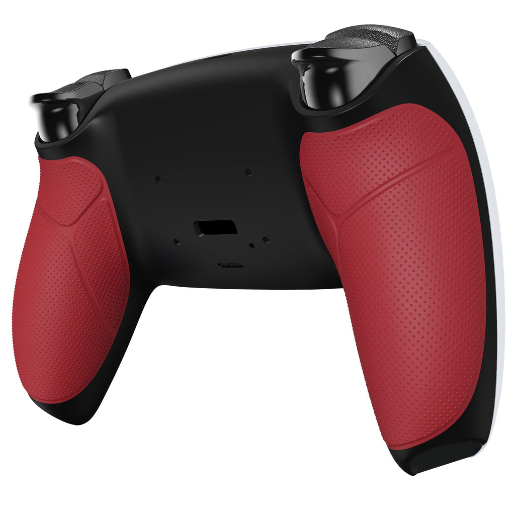 eXtremeRate Performance Grip Redesigned Back Shell for eXtremeRate RISE Remap Kit, Compatible with PS5 Controller - Rubberized Red eXtremeRate