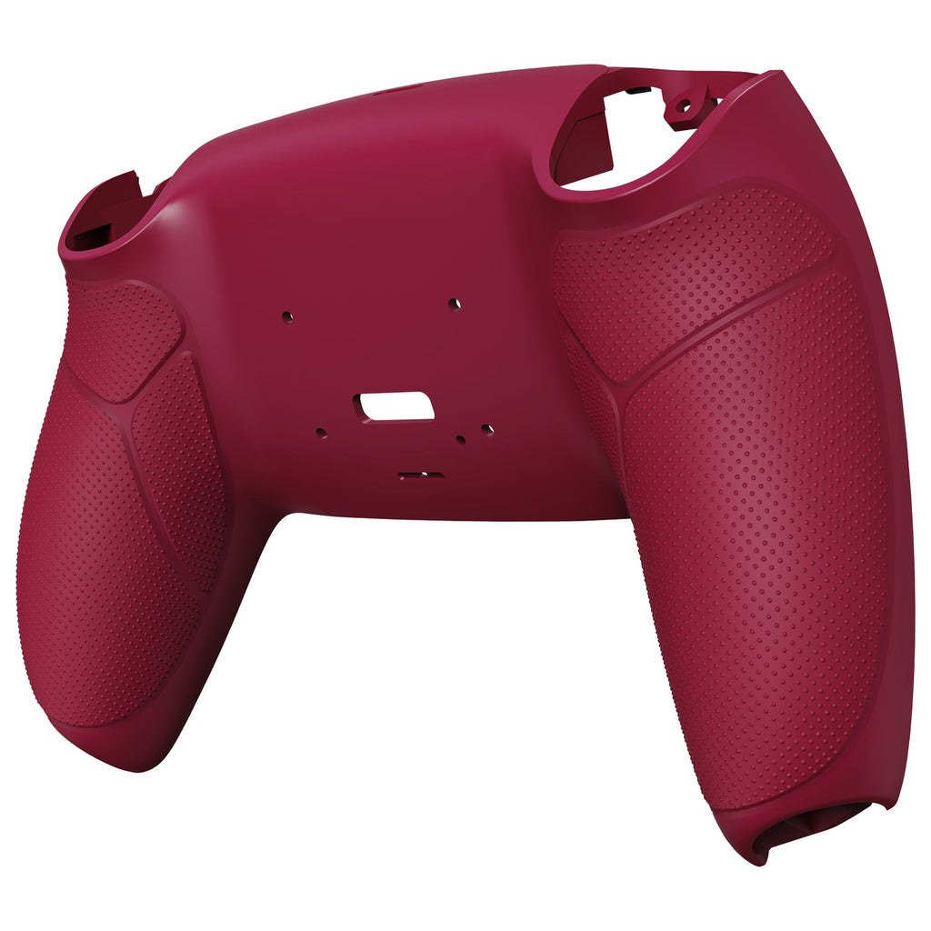 eXtremeRate Performance Grip Redesigned Back Shell for eXtremeRate RISE Remap Kit, Compatible with PS5 Controller - Rubberized Cosmic Red eXtremeRate