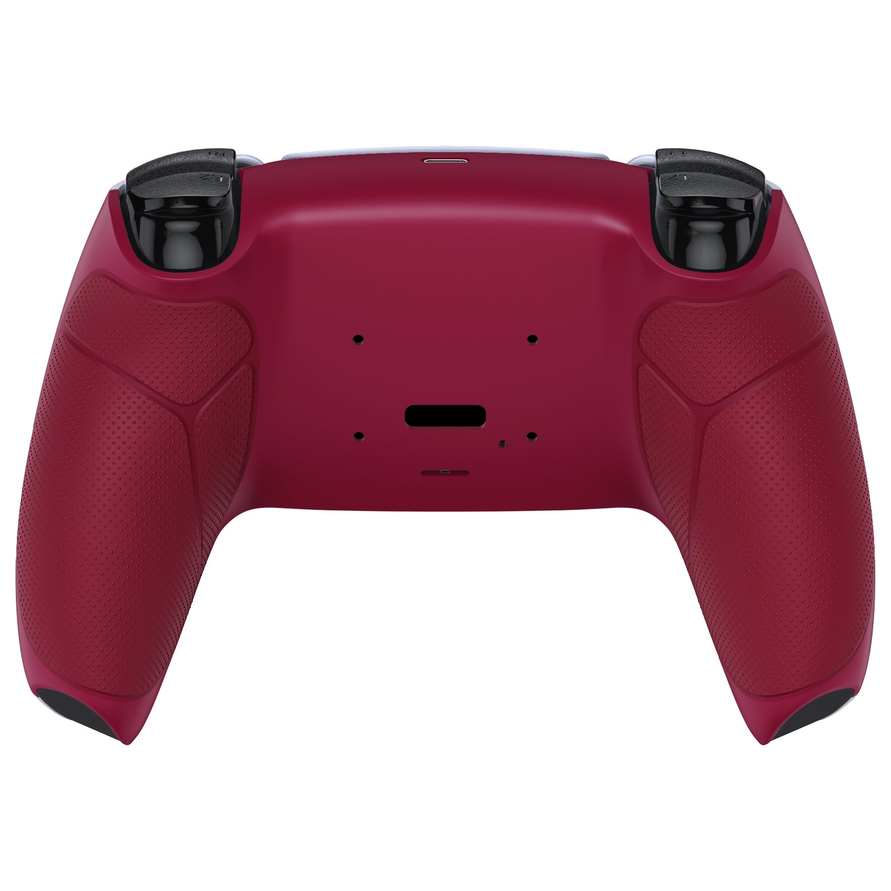 eXtremeRate Performance Grip Redesigned Back Shell for eXtremeRate RISE Remap Kit, Compatible with PS5 Controller - Rubberized Cosmic Red eXtremeRate