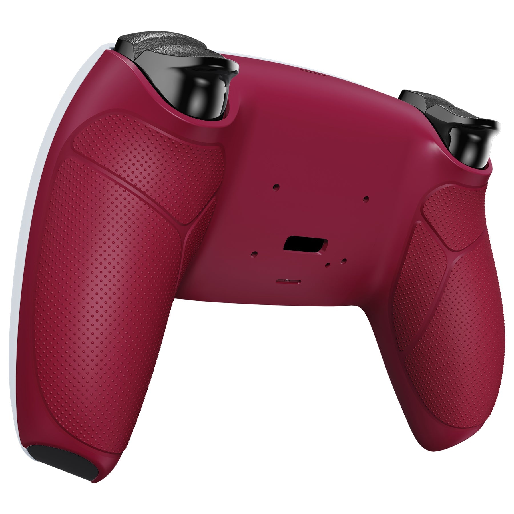 eXtremeRate Performance Grip Redesigned Back Shell for eXtremeRate RISE Remap Kit, Compatible with PS5 Controller - Rubberized Cosmic Red eXtremeRate