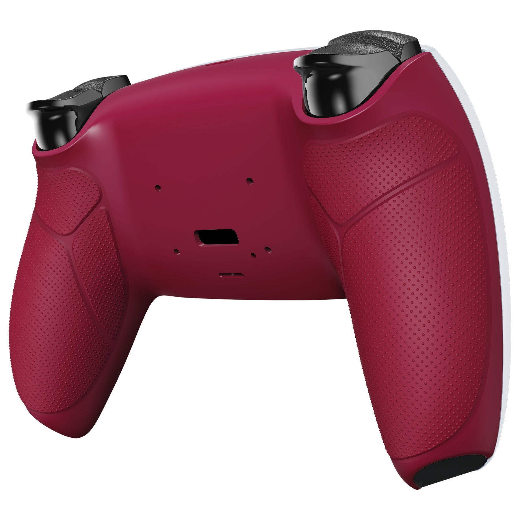 eXtremeRate Performance Grip Redesigned Back Shell for eXtremeRate RISE Remap Kit, Compatible with PS5 Controller - Rubberized Cosmic Red eXtremeRate