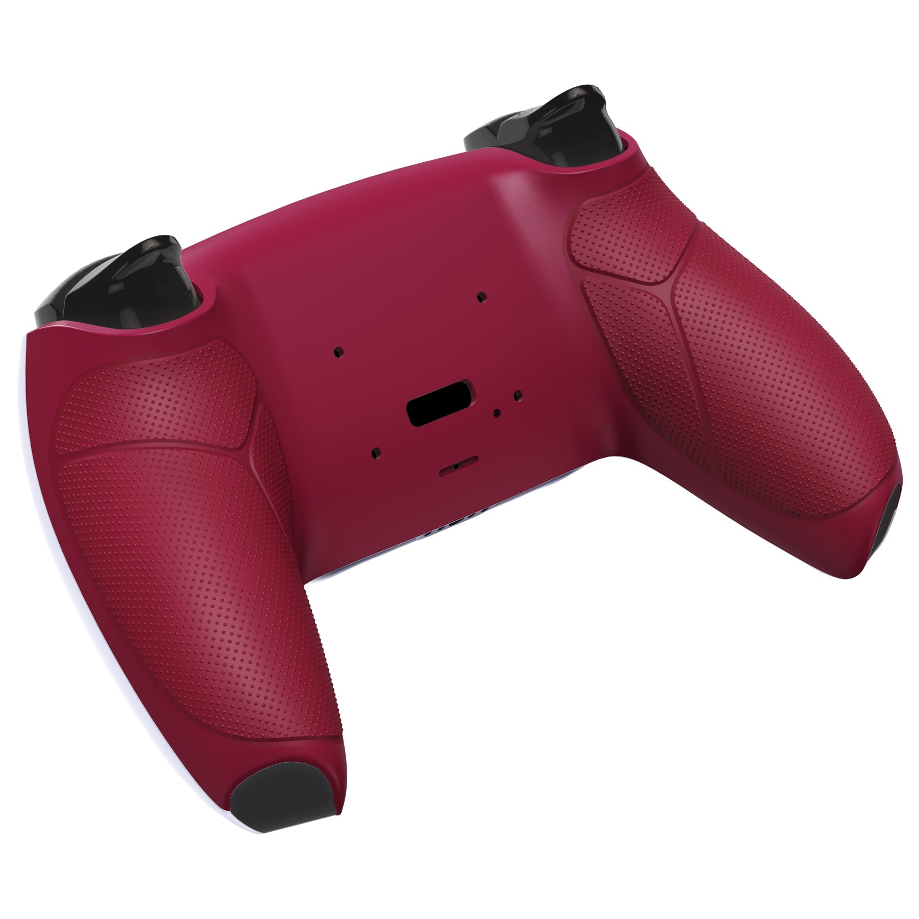 eXtremeRate Performance Grip Redesigned Back Shell for eXtremeRate RISE Remap Kit, Compatible with PS5 Controller - Rubberized Cosmic Red eXtremeRate