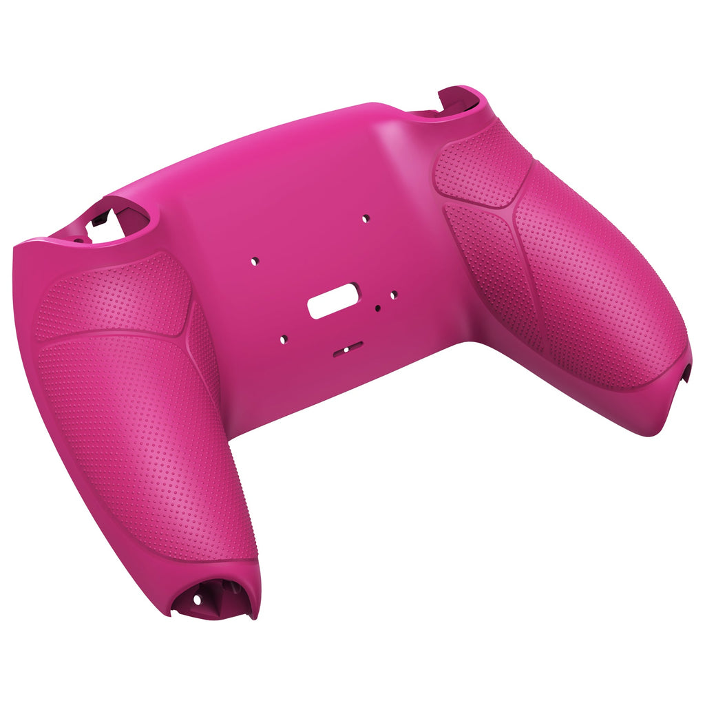 eXtremeRate Performance Grip Redesigned Back Shell for eXtremeRate RISE Remap Kit, Compatible with PS5 Controller - Rubberized Nova Pink eXtremeRate